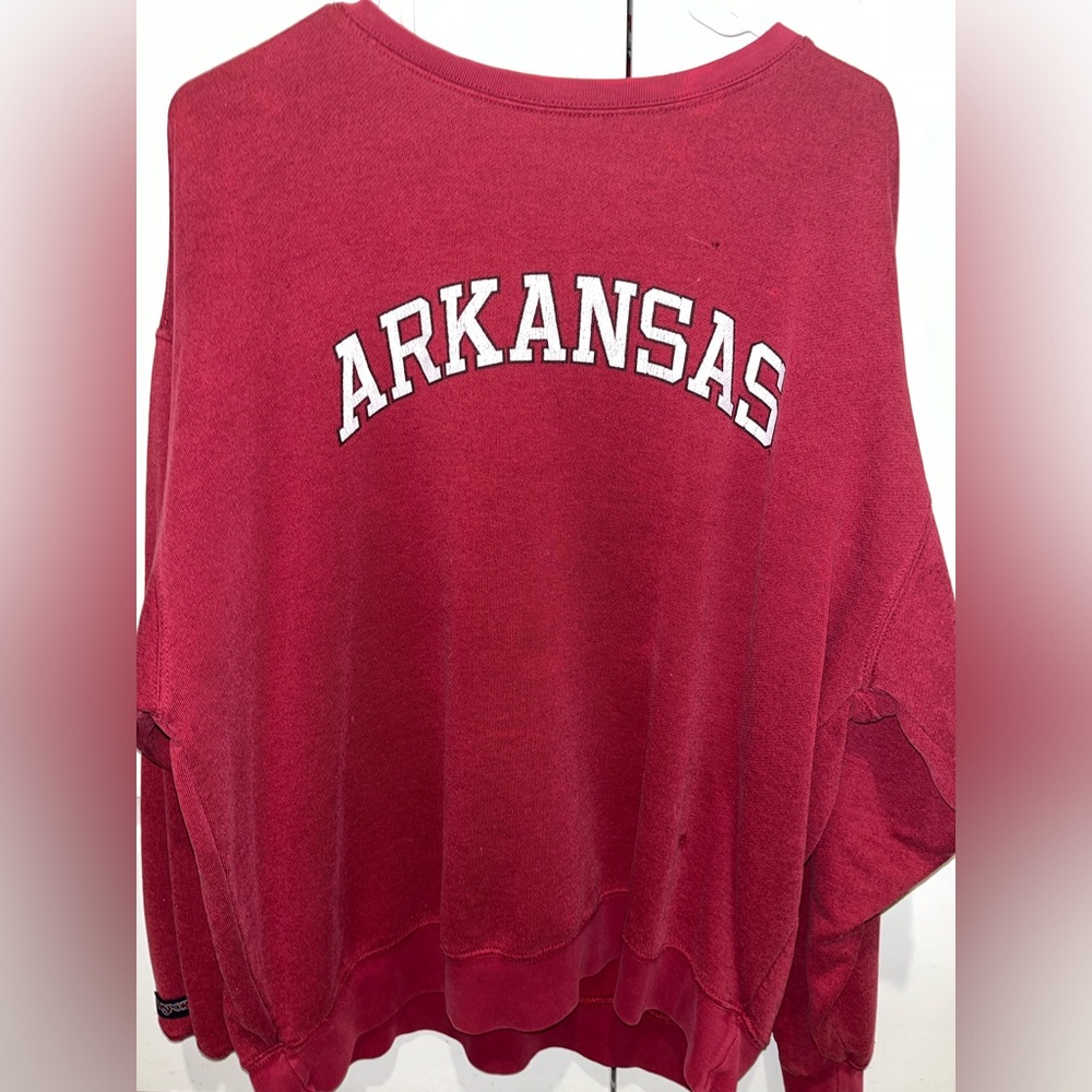 JANSPORT university of Arkansas Red Men’s Sweatshirt XL